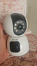 飞利浦（PHILIPS）摄像头家用监控器360度无死角带夜视全景监控无需连wifi终身免流量手机远程可对话室内高清监视器 WiFi版双摄+30天循环录像+双向语音通话 实拍图