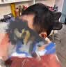MIEAR假发男短发补发男士头顶真发刘海织发补发片块脱发前额手织脱发 全手织阳光毛寸A级【辫发13X18前生物递针头旋】 黑色系 实拍图