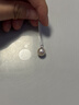 大溪地王妃akoya珍珠吊坠 8.5-9mm18K金钻石强光海水珍珠项链节日礼物 实拍图