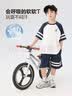左西男童夏装套装儿童运动短袖纯棉夏季2026新款男孩两件套 白色 150 实拍图