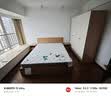 全友家居 原木风主卧室双人大床家用现代简约1.8米x2米板式床含床垫 实拍图