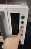 美的（Midea）空气炸微波炉烤箱一体机复古奶油风高颜值无油低脂大功率APP智能AI变频不锈钢内胆25L（PC23F5W） 实拍图