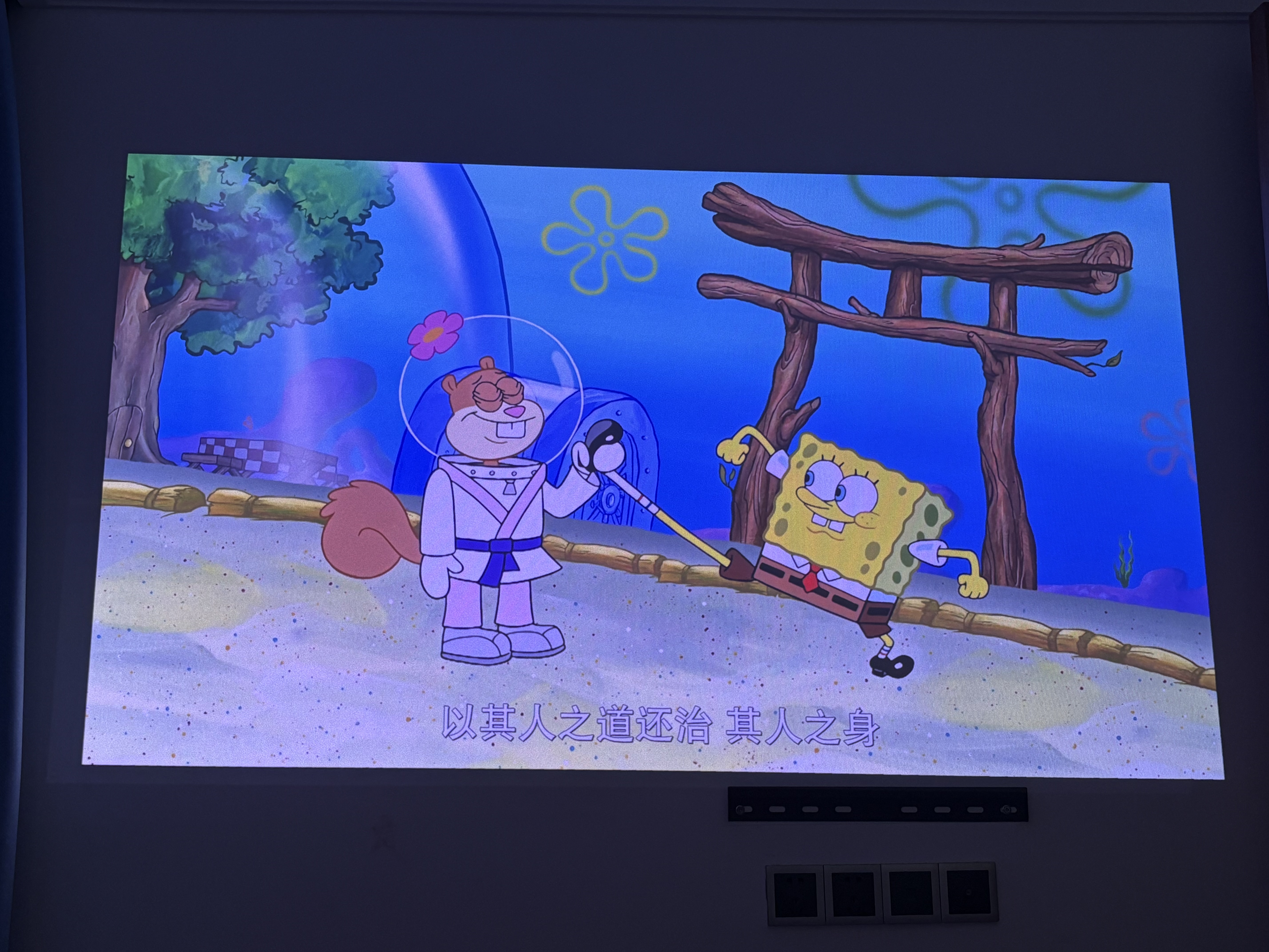坚果投影（JMGO）N1S 4K高亮版 三色激光云台投影仪家用 1600CVIA 家庭影院看球赛国家补贴 特别版升级 实拍图