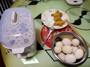 小熊（Bear）蒸蛋器 煮蛋器 家用多功能一体机 一键操作蒸鸡蛋羹神器 小型一人用 单双层一体机ZDQ-D12R3 实拍图