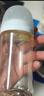 贝亲（Pigeon）防胀气 自然成长翻盖直饮吸管 大童奶瓶330ml 马戏团 18月+ AA279 实拍图