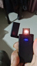 充电打火机防风电子点烟器钨丝usb智能感应点烟器打火机 黑色（两款混发） 实拍图