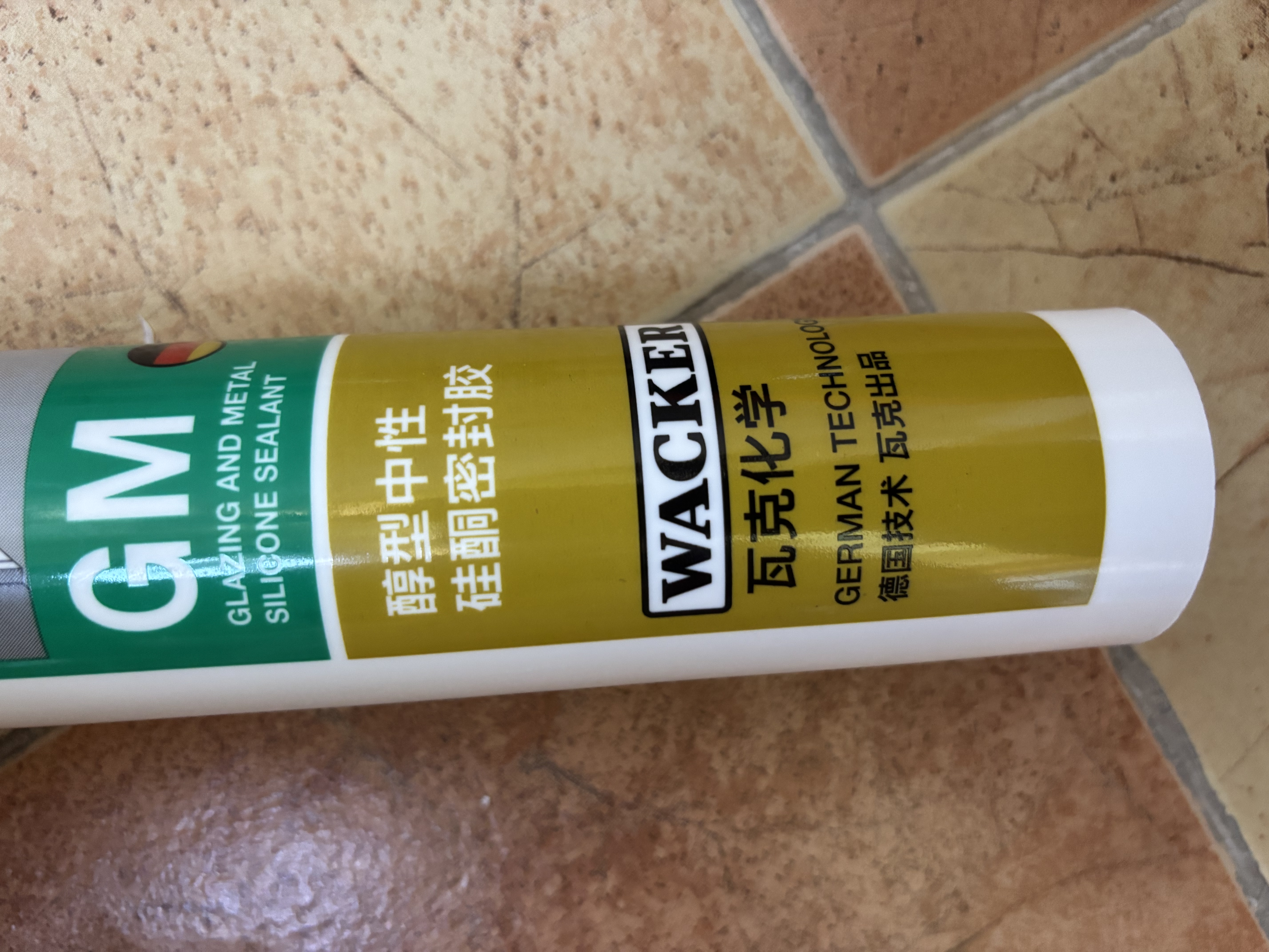 瓦克（WACKER）GM玻璃胶通用型厨卫密封胶美容胶中性门窗橱柜封边胶透明 实拍图