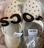 卡骆驰（CROCS）新款厚底云朵洞洞鞋送女友礼物206750 骨白色 37 -38 实拍图