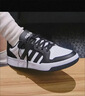 adidas ENTRAP美式校园风运动少年感复古篮球风板鞋男女阿迪达斯 白色/黑色   40 实拍图