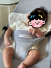哈森熊婴儿摇摇椅哄娃神器哄宝宝哄睡摇篮躺椅可折叠可调节摇摇椅安抚椅 灰色双层网格款 实拍图