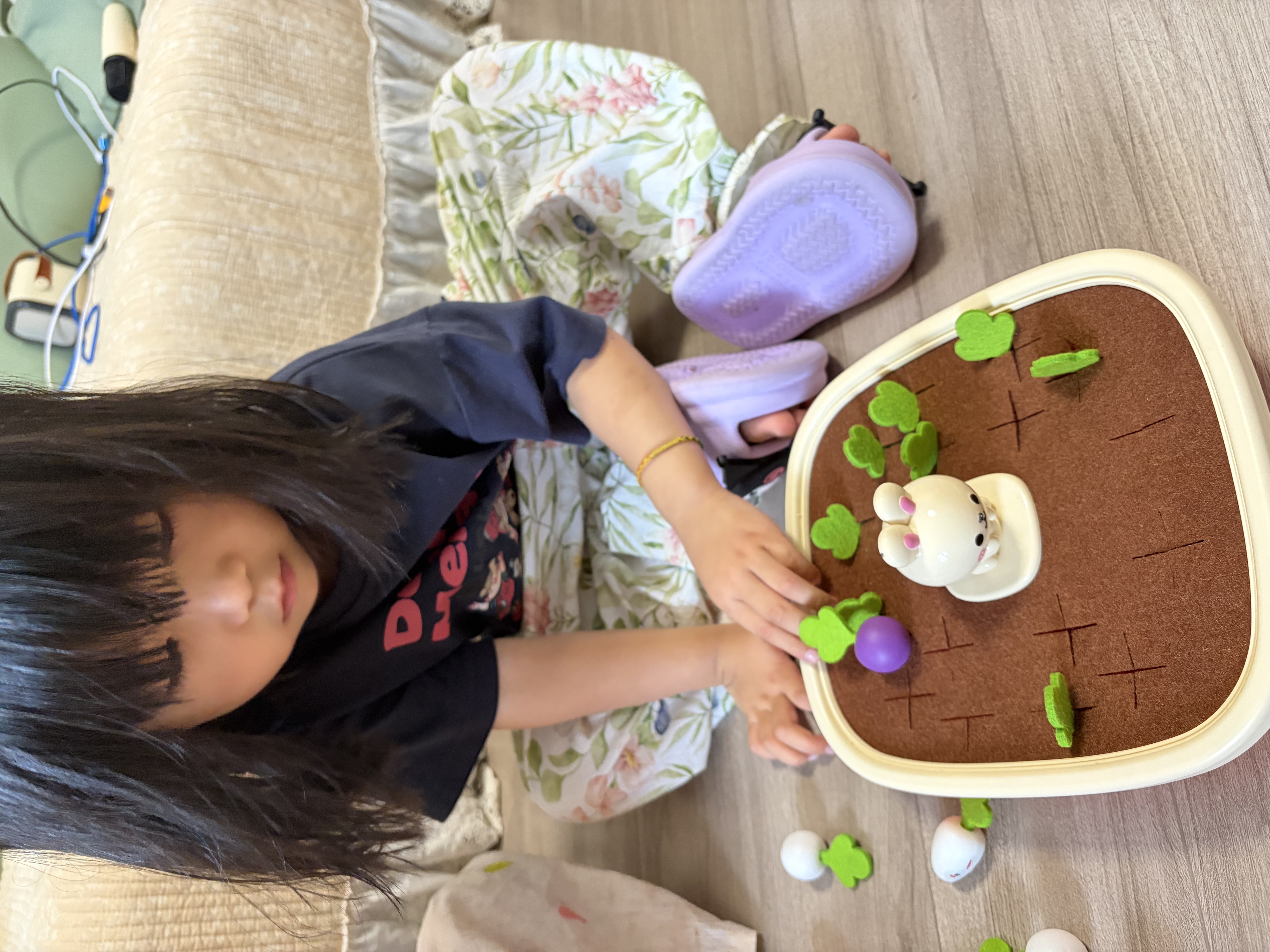 COOKSS拔萝卜套圈玩具6月以上婴儿可啃咬1-2岁宝宝精细动作训练颜色认知 实拍图