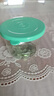 网红咸菜碗玻璃密封罐加厚酱菜盒冰箱保鲜罐小菜泡菜罐分装盒 两只随机装 2个 180ml 实拍图
