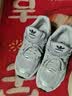 adidas JENNIE同款贝果鞋ASTIR厚底网面透气老爹鞋阿迪达斯三叶草 白/灰   37 实拍图
