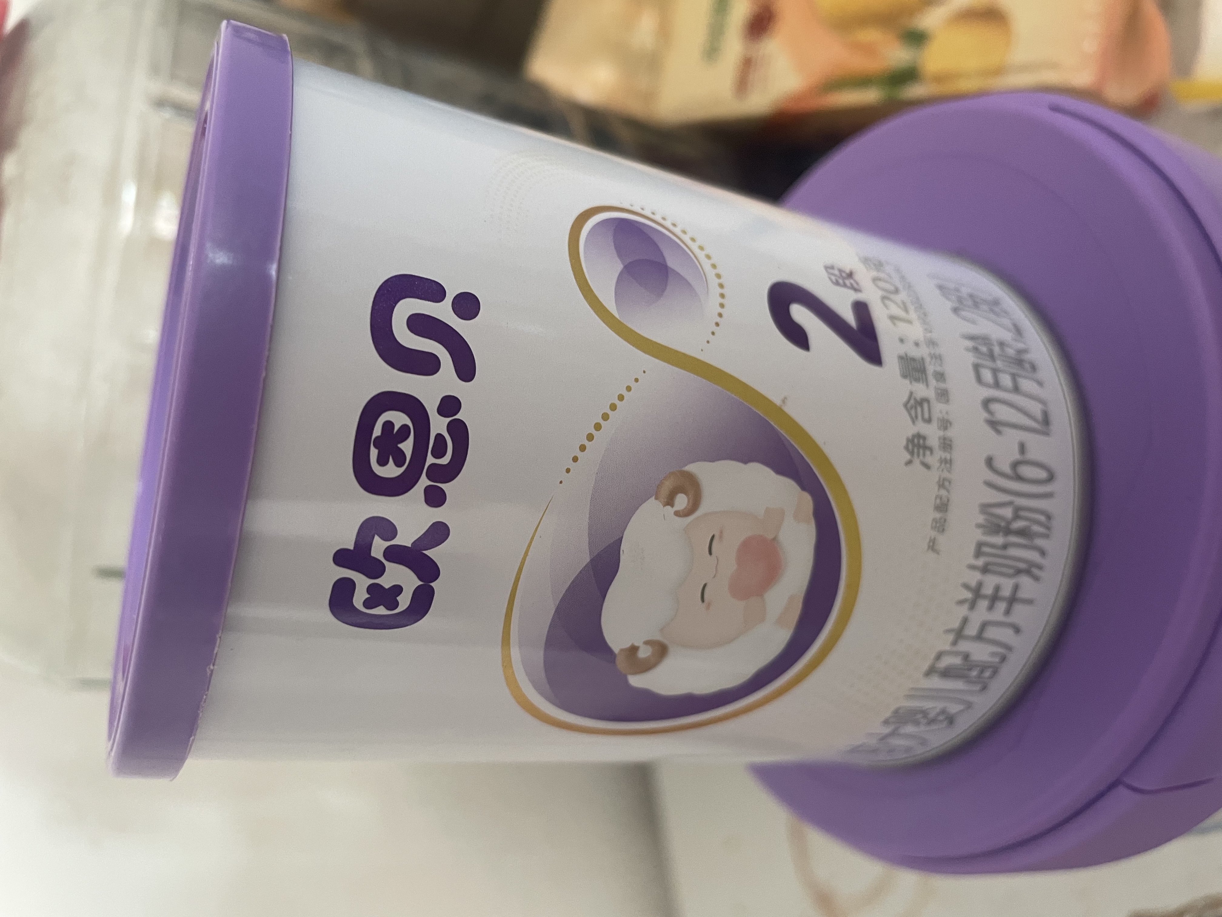 欧恩贝【0元试喝】羊奶粉婴儿配方纯羊乳奶粉120g试用装小罐不含牛乳 新国标二段（6-12月） 实拍图