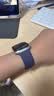 Apple/苹果 Watch S11 智能手表GPS款42毫米银色铝金属表壳雾紫色运动型表带S/M MEUT4CH/B 实拍图
