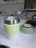 膳魔师（THERMOS）焖烧杯壶罐保温杯桶饭盒470毫升大容量带泄气阀TCLA-470S-GR 实拍图