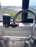 美的（Midea）净水器水龙头过滤器家用自来水滤水器直饮前置过滤器厨房卫生间通用除水垢除余氯双出水可清洗滤芯 一机三芯【两年免换滤芯】 实拍图