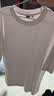 优衣库SUPIMA COTTON圆领T恤/短袖男装女装匹马棉夏季新款482297 00 白色 XL 实拍图