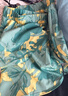 佑游游泳裤男士防尴尬泡温泉游泳馆沙滩裤平角泳裤三件套24020蓝色5XL 实拍图