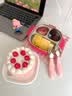 奥克兔兔（Octoto）宝宝餐盘婴儿辅食碗1-3岁儿童多功能便携316L不锈钢食品级饭盒 嘟嘟粉(餐盘+叉勺) 实拍图