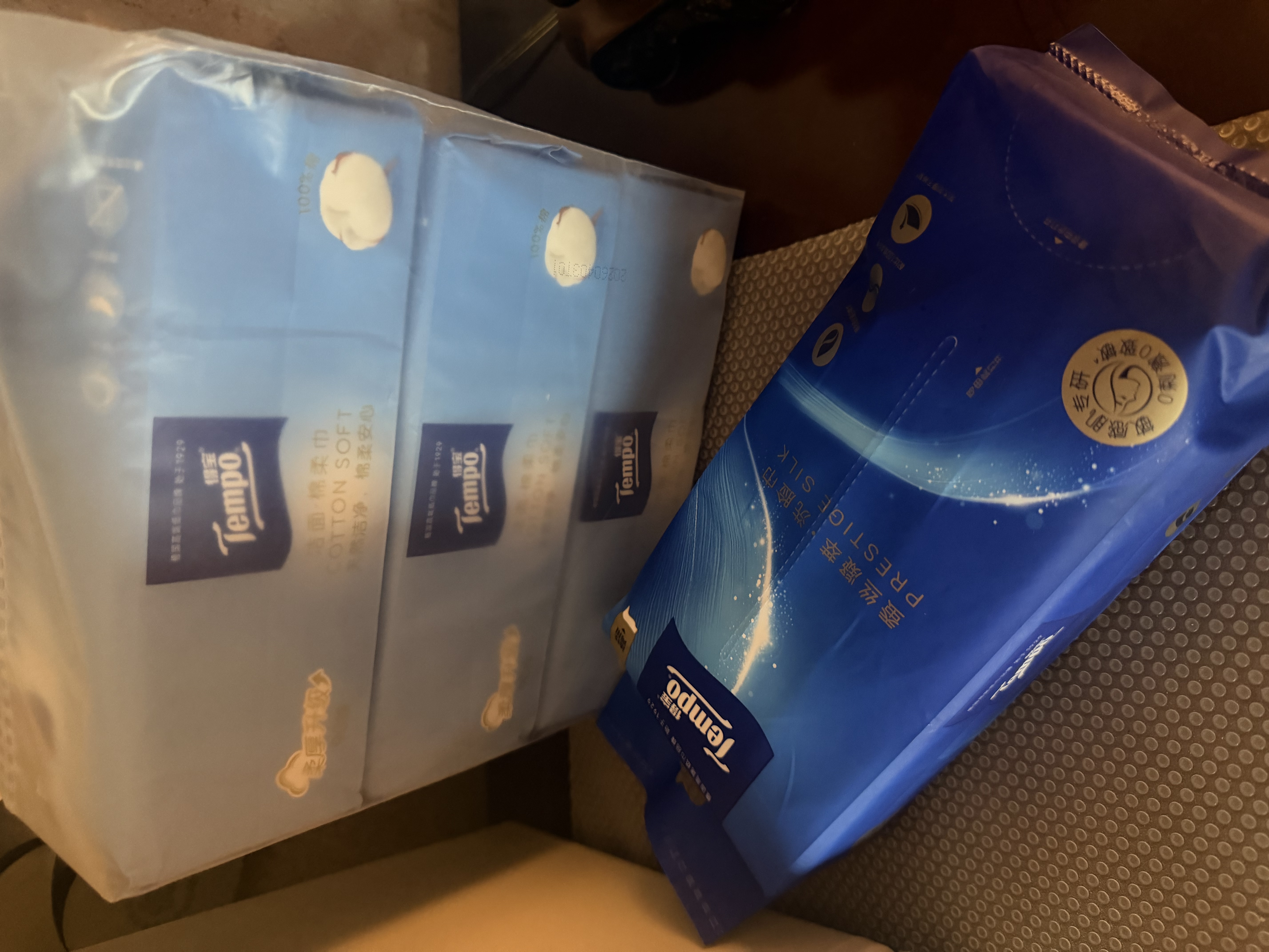得宝（TEMPO）蚕丝凝萃系列 洗脸巾 60抽*1包 一次性毛巾 XL码 敏感肌母婴适用 实拍图