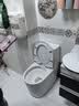 科勒美式普通马桶家用虹吸式大冲力无棱内壁抽水坐便器小户型防臭静音降缓 KLW7【无棱内壁丨超漩虹吸】58CM小户型推荐 250/300/305/350/400下单备注坑距 实拍图