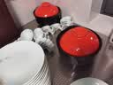 NINE CRANES景德镇青瓷餐具套装轻奢高档正品碗碟套装家用乔迁之喜碗筷盘组合 【青瓷6人套装】高档锦盒 48头 实拍图