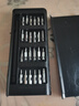 手工工具套装实验DIY多功能精密32合一24合一皮包款12合一螺丝刀起子手机电脑笔记本维修 工具盒25合一（塑料杆）颜色随机 实拍图