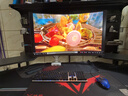 三星（SAMSUNG）37英寸 G75F 4K 165Hz HVA 1000R曲面 HDR600 超薄 护眼认证 玄龙骑士 电竞显示器 LS37FG756ECXXF 实拍图