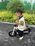 贝趣儿童平衡车1-3-6-12岁宝宝滑步车无脚踏小孩自行车男孩两轮滑行车 发泡轮 12寸 白色 适合身高80-100cm 2-5岁幼儿女孩圣诞节新年礼物 实拍图