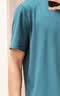 KOLON SPORT/可隆户外吸湿速干T恤 男士抗菌珠地POLO衫 LHPT6MTT25-IN 青墨色 XL 180/100A 实拍图