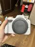 Canon七夕礼物佳能r50入门级微单反 半画幅数码相机 4k美颜小巧便携送礼物 R50 18-45白套机+RF50 1.8 【双镜头】 套餐一【128G内存卡~摄影包+备用电池+卡通礼】 实拍图