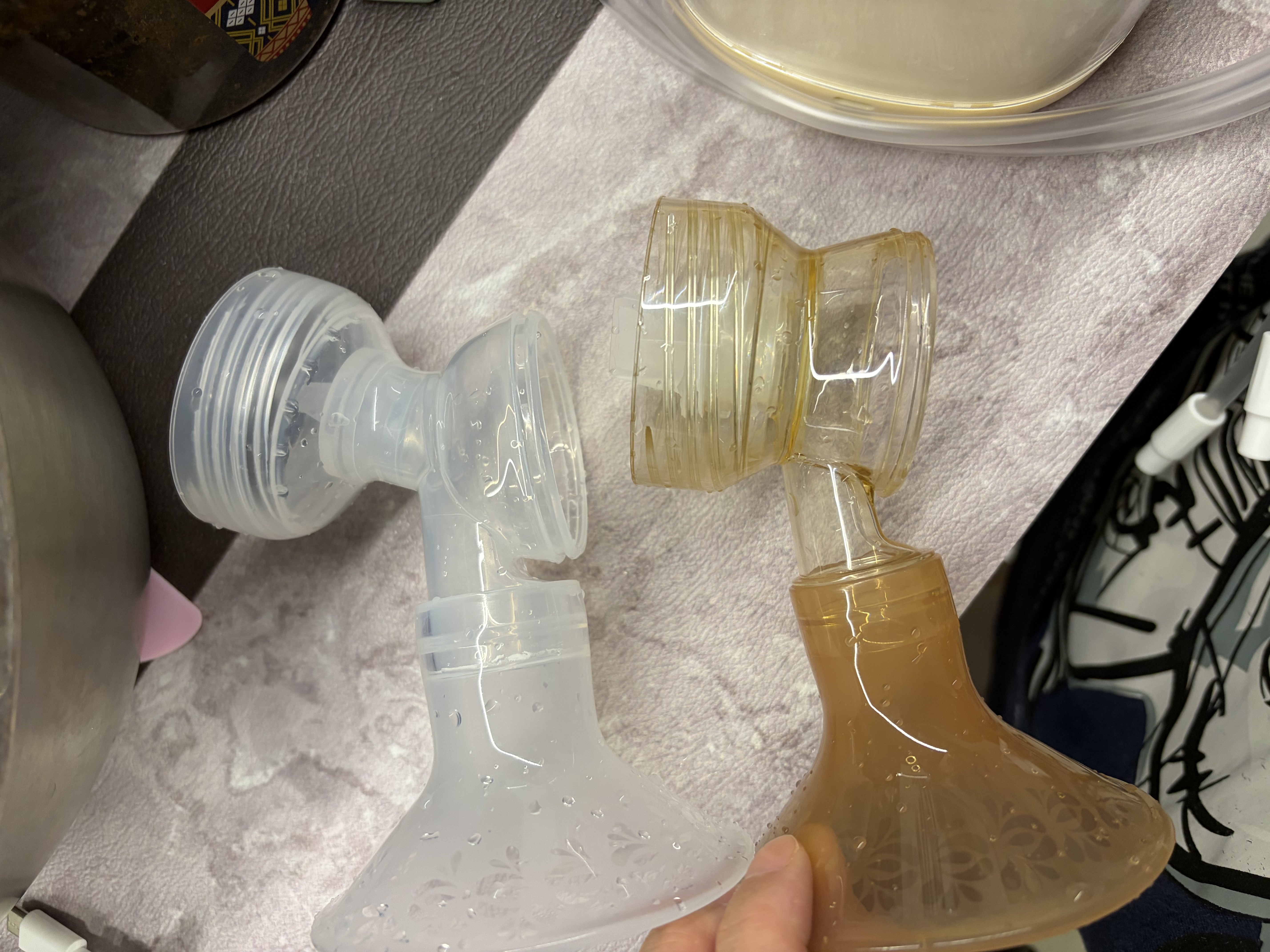 十月结晶【老爸测评】吸奶器电动吸奶器双边全自动母乳挤奶器打奶器吸乳器 实拍图