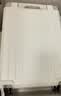 京东京造无界铝框行李箱26英寸大容量拉杆箱耐用轻便学生密码箱云海白 实拍图