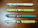 齐心(Comix)热可擦中性笔 吾皇联名按动水笔子弹头0.5mm黑色 小学生用卡通高颜值签字笔 4支EWHGP0104 实拍图