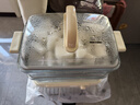 大宇（DAEWOO）【加厚玻璃】小璃宇蒸锅 电蒸锅炖蒸煮一体多功能锅 电锅食品级玻璃0涂层 蒸锅家用3-4个人S22 实拍图