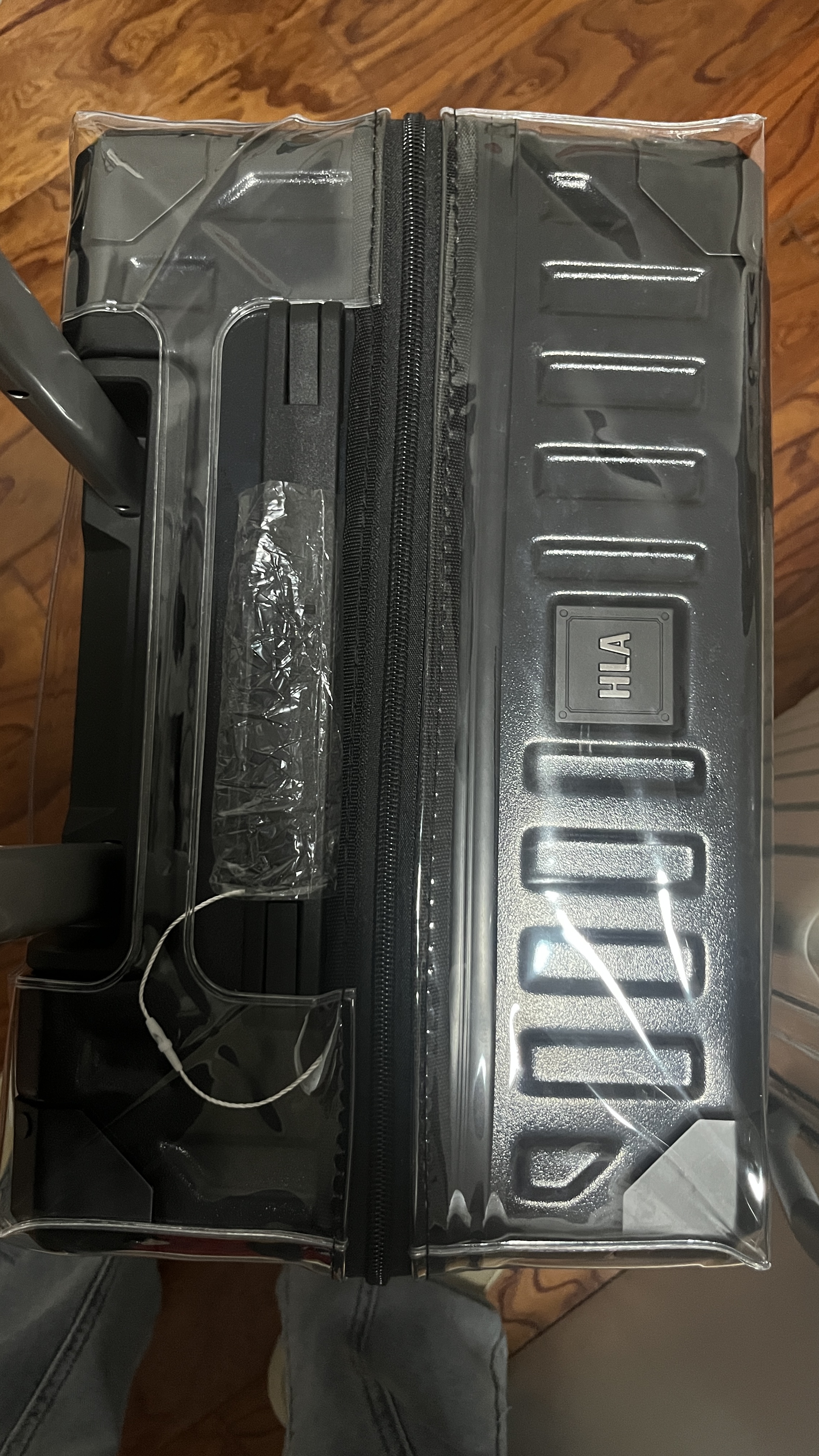 海澜之家（HLA）行李箱20英寸登机男轻便出差短途女旅行拉杆箱大容量曜石黑20英寸 实拍图