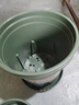 九千谷花盆加仑盆 园艺种植家用塑料花盆兰花盆带托盘24*24cm3个装5082 实拍图