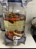 玻绅士泡酒容器泡酒专用瓶泡酒玻璃瓶高硼硅泡酒瓶玻璃酒坛大容量泡酒瓶 16斤(8升)+升级陶瓷芯龙头+底座 实拍图