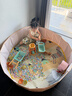 智汇儿童沙池室内沙子玩具大颗粒决明子宝宝小孩在家玩3-6岁1沙池套装 实拍图