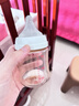 贝亲（Pigeon）自然离乳PPSU重力球吸管奶瓶 双把手240mL6月+(附带6月+12月奶嘴) 实拍图