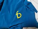 飞比特 【空气裤4.0】男士腰包短裤透气跑步运动裤5英寸速干 湖渊蓝 L 实拍图