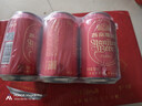 燕京啤酒 吉祥红8度啤酒330ml*24听 整箱装（红罐） 现货热卖 实拍图
