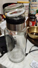 【送杯套】大容量加厚玻璃杯子便携杯茶水分离带杯套泡茶水杯 透明 1000ml吨吨桶 1只装 实拍图