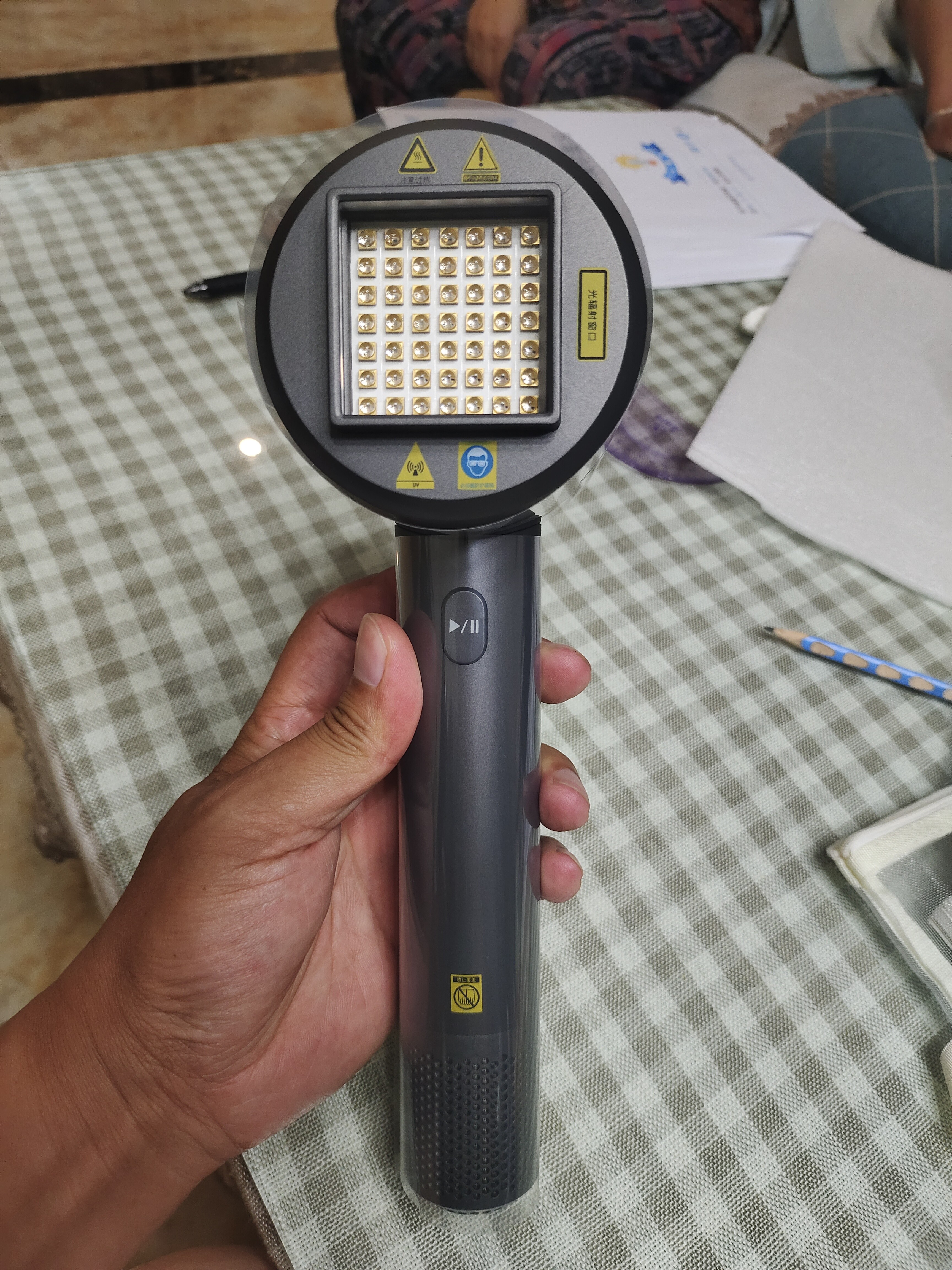 半岛白癜风治疗仪医用级家用308光疗仪医院款白斑高能量照光UV50PLUS 实拍图