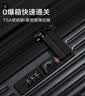 爱华仕行李箱18英寸登机箱拉杆箱子旅行箱耐用密码箱京东自营皮箱黑色 实拍图