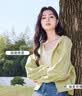 香影（xiangying）黄色卫衣外套女短款2026秋新款宽松正肩连帽拉链小个子开衫 黄色 M 实拍图