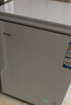 海尔（Haier）142L单温小冰箱冰柜小型家用小冰柜冷柜冷冻冷藏转换一级能效深冷减霜大容量BC/BD-142GHW9D 实拍图
