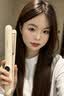 HYUNDAI直发夹板卷发棒男生女士直卷发两用负离子不伤发防烫小夹拉直板刘海短发蓬松夹生日礼物送女友 象牙黄礼盒款【10档温控+五千万负离子】 20mm 实拍图