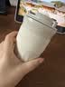 富光咖啡杯真空陶瓷内胆大容量保温杯便携水杯子高颜值男女节生日礼物 奶酪黄陶瓷内胆 420ml【带提绳】 实拍图